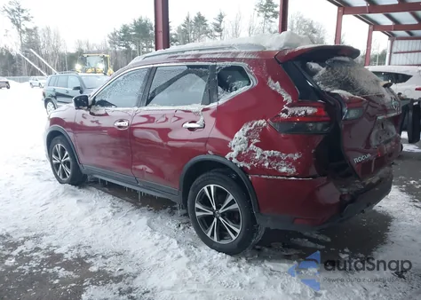 2020 Nissan Rogue Sv Intelligent Awd z USA, uszkodzony, nr VIN 5N1AT2MV6LC764074